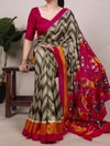 YNF7043 Tasar Silk With Printed Sarees Wholesale Clothing Distributors In India